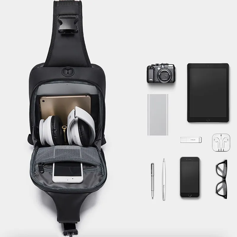 کیف کراس بادی اسپرت طرح مدل بنج تک قفل کد BG-7210 gallery3