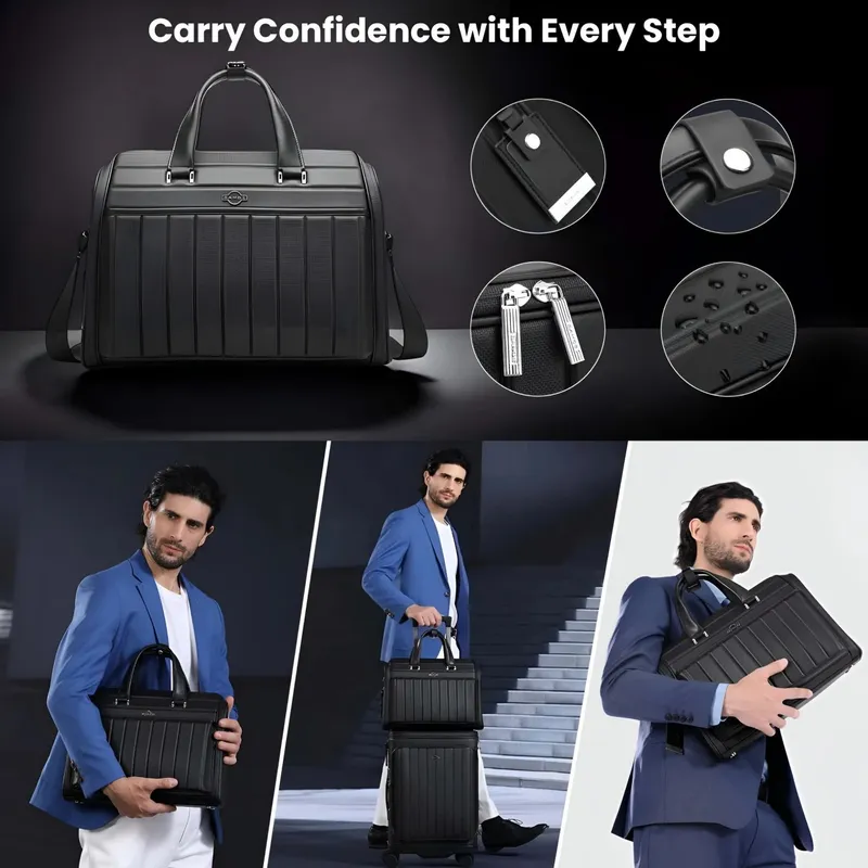 کیف مسافرتی لپ تاپ 15.6 اینچ و آیپد 7.9 اینچ ضدآب 13 لیتر بنج مدل YZ350 gallery2