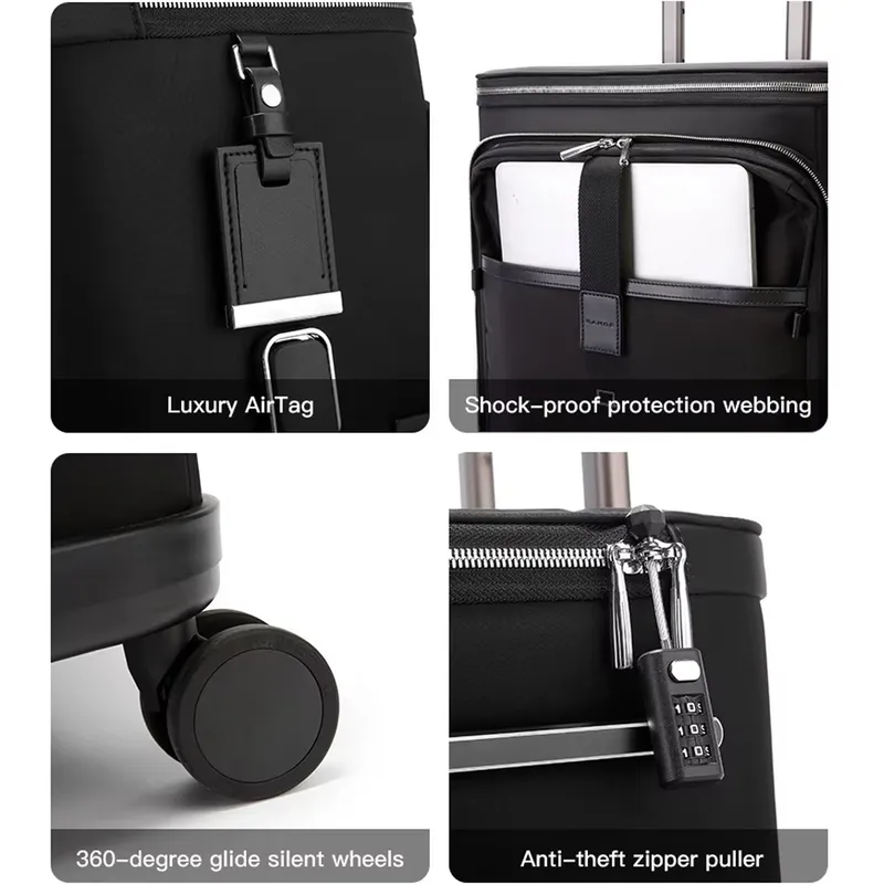 چمدان چرخ دار بنج Bange مدل QL700 gallery3