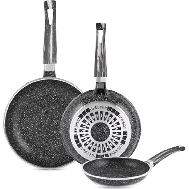 تابه 3 تکه لایف اسمایل مدل 2FP7SET_BLACK gallery1