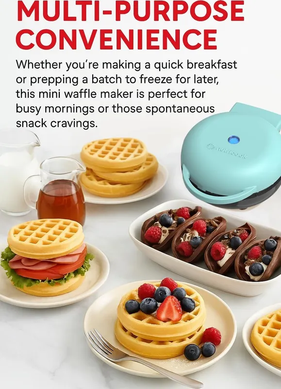 وافل ساز نوتریکوک مدل WM100 سرامیکی gallery2