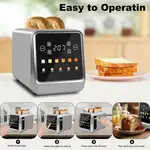 توستر نان دوتایی بدنه استیل نوتریکوک مدل TS201 آمریکا thumb 3