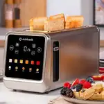 توستر نان نوتریکوک آمریکا مدل TS401 ظرفیت 4 اسلایس با دکمه لمسی و بدنه استیل ضد زنگ thumb 2