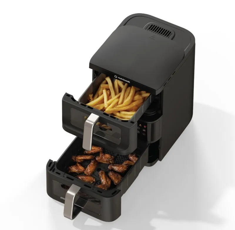 سرخ کن  10 لیتر دو طبقه نوتریکوک آمریکا مدل NC-AFDS240 gallery1