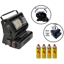 اجاق گاز و بخاری سفری یانچوان مدل YC808B وزن 2.3 کیلوگرم gallery1